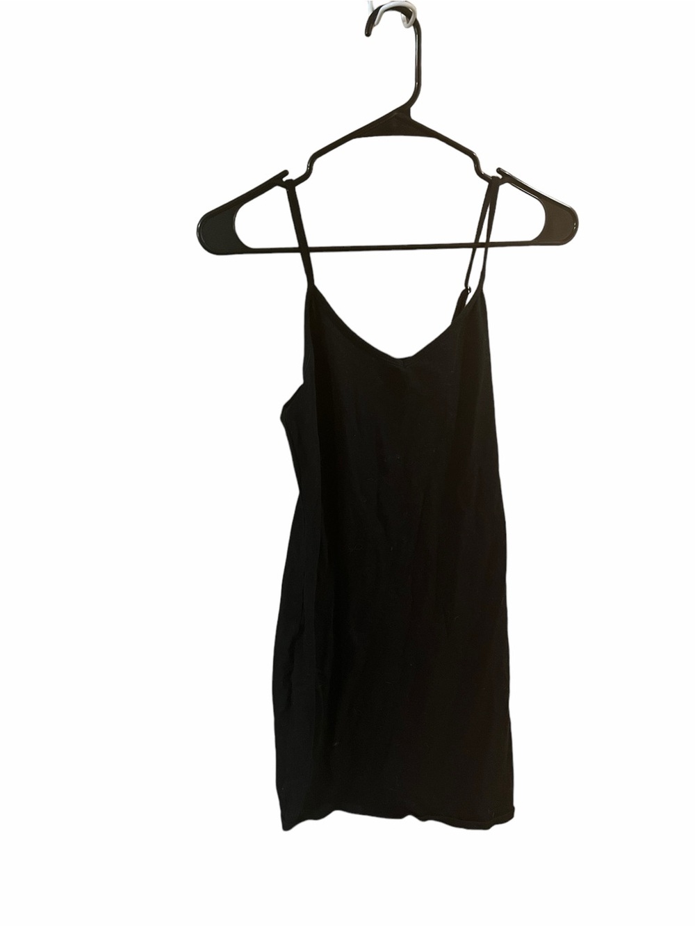 wild fable Black Cami Dress with Thin Straps